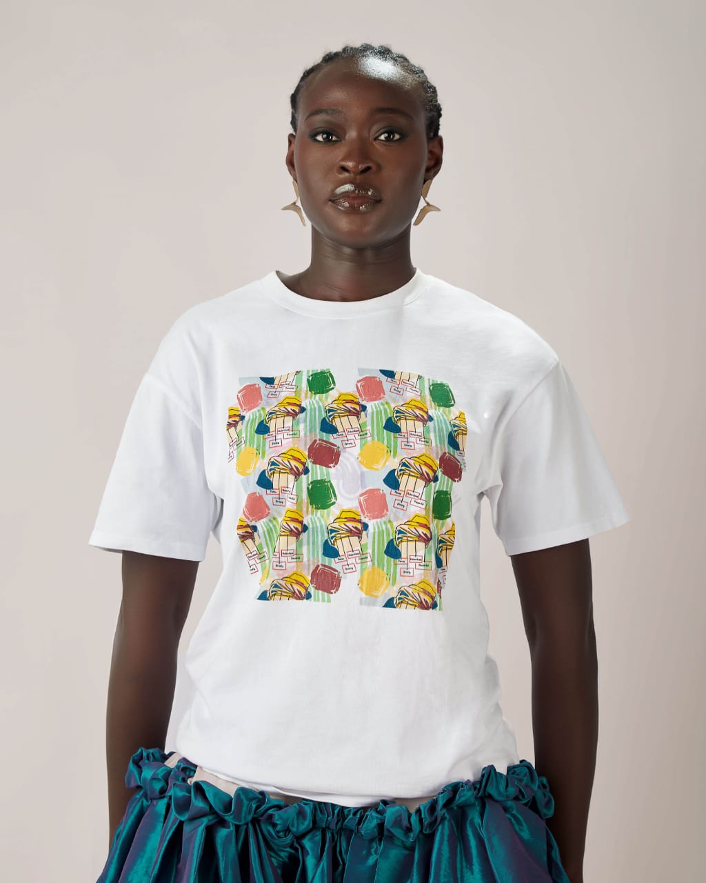 NGOZI TSHIRT (MULTICOLOURED) - MEDIUM