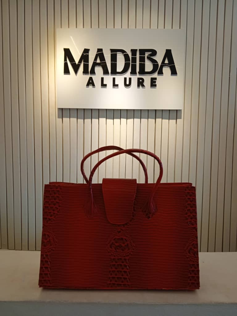 The Scarlet Croc Luxe Leather Bag