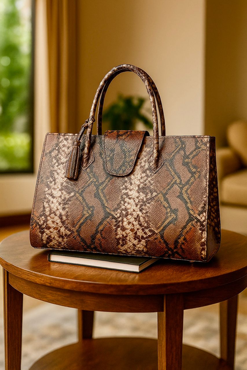 The Espresso Mirage Leather Bag