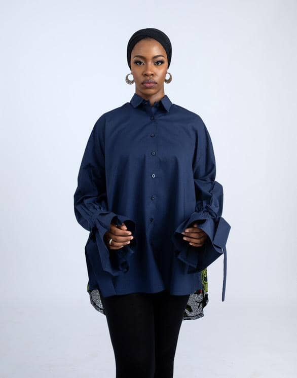 Lady D Shirt (Navy Blue)