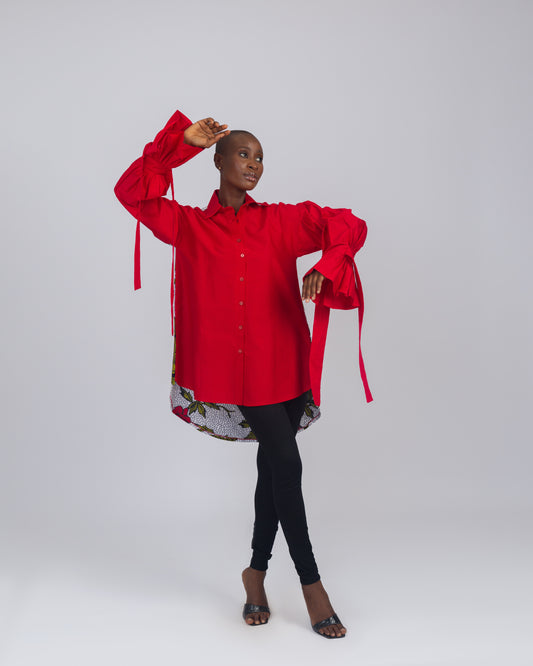 LADY D SHIRT (RED)