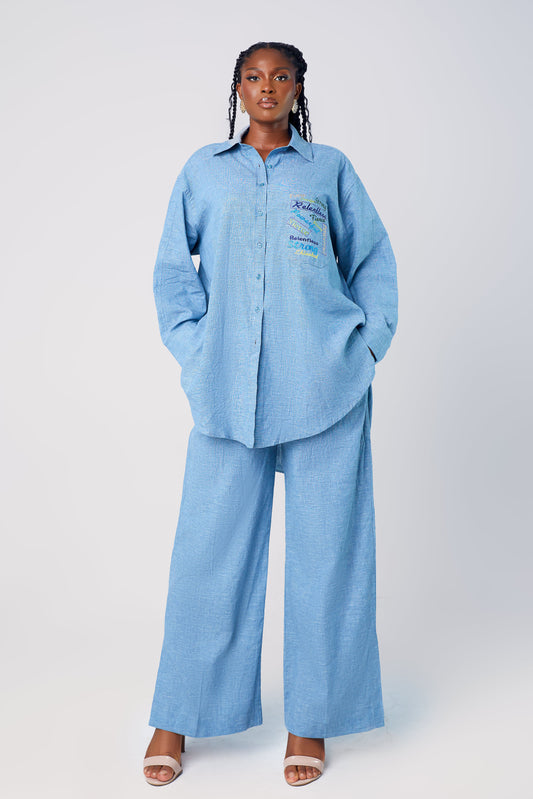 EHIVATED SET (SOFT DENIM)