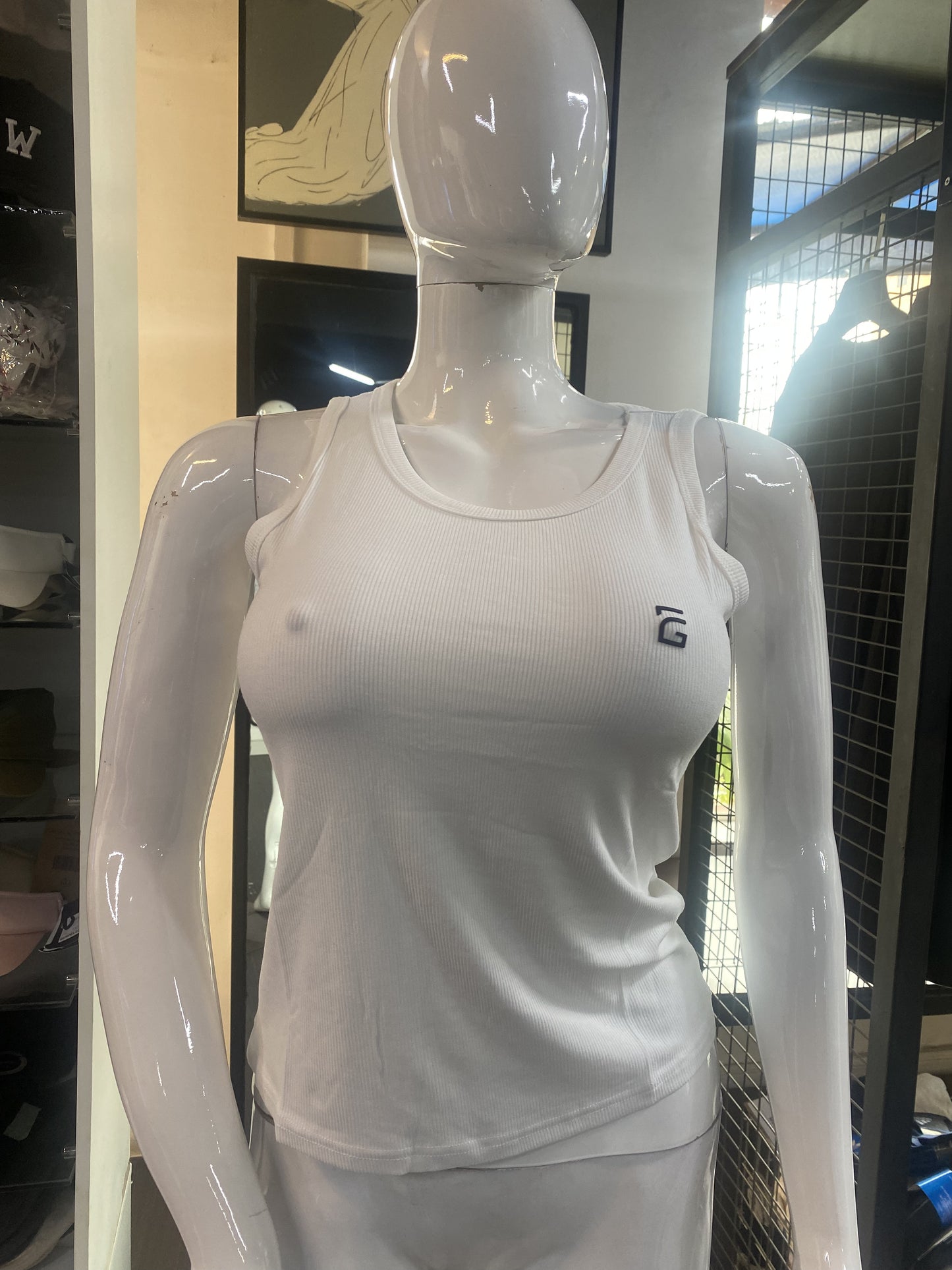 EHI TANK TOP (WHITE) - LARGE