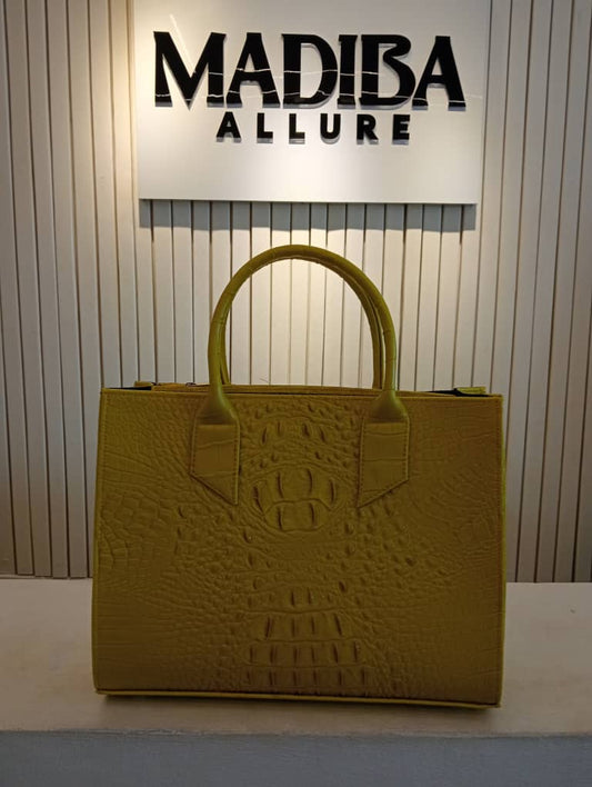 The Sunflower Classic Leather Bag