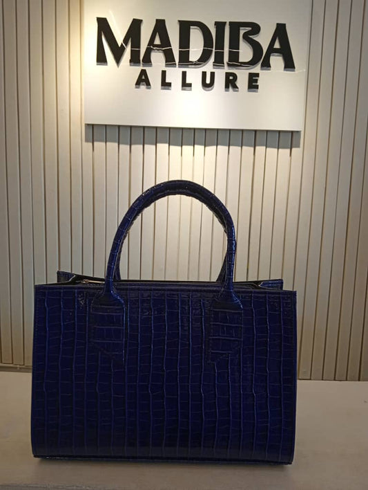 The Midnight Azure Leather Bag