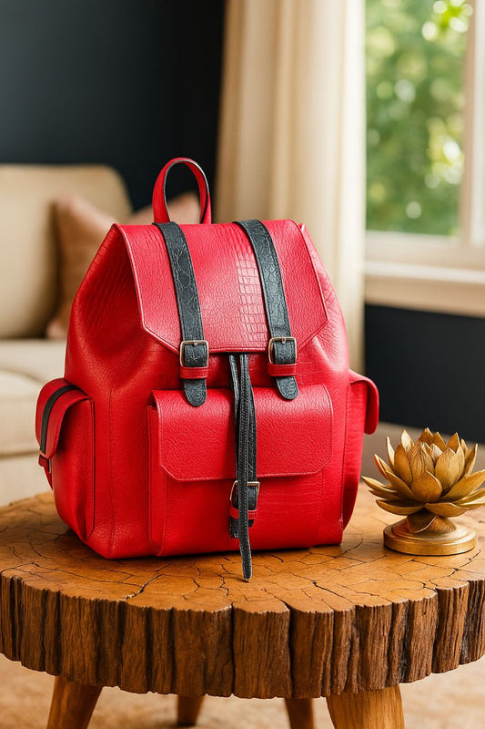 The Crimson Backpack