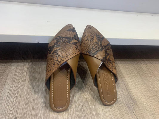 Oma Mules - Skin (Dark Beige Mix) Slippers (39)
