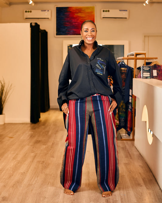Aso Oke Pants Trousers (Medium)
