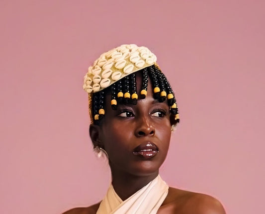 Cowrie Head Piece