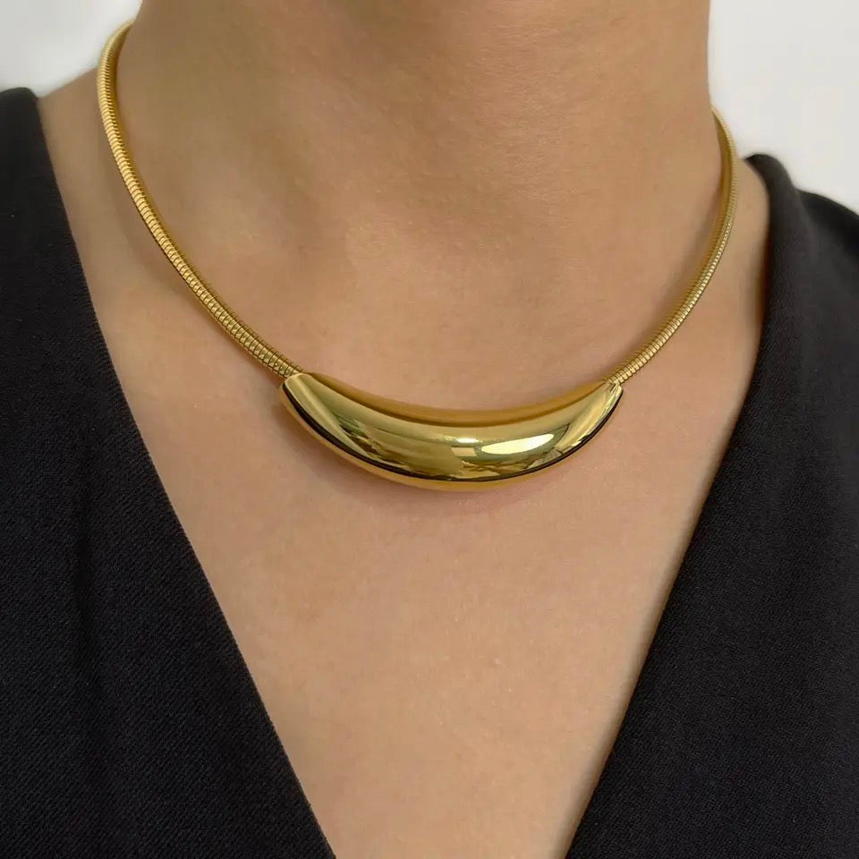 Gold Stainless Steel Choker