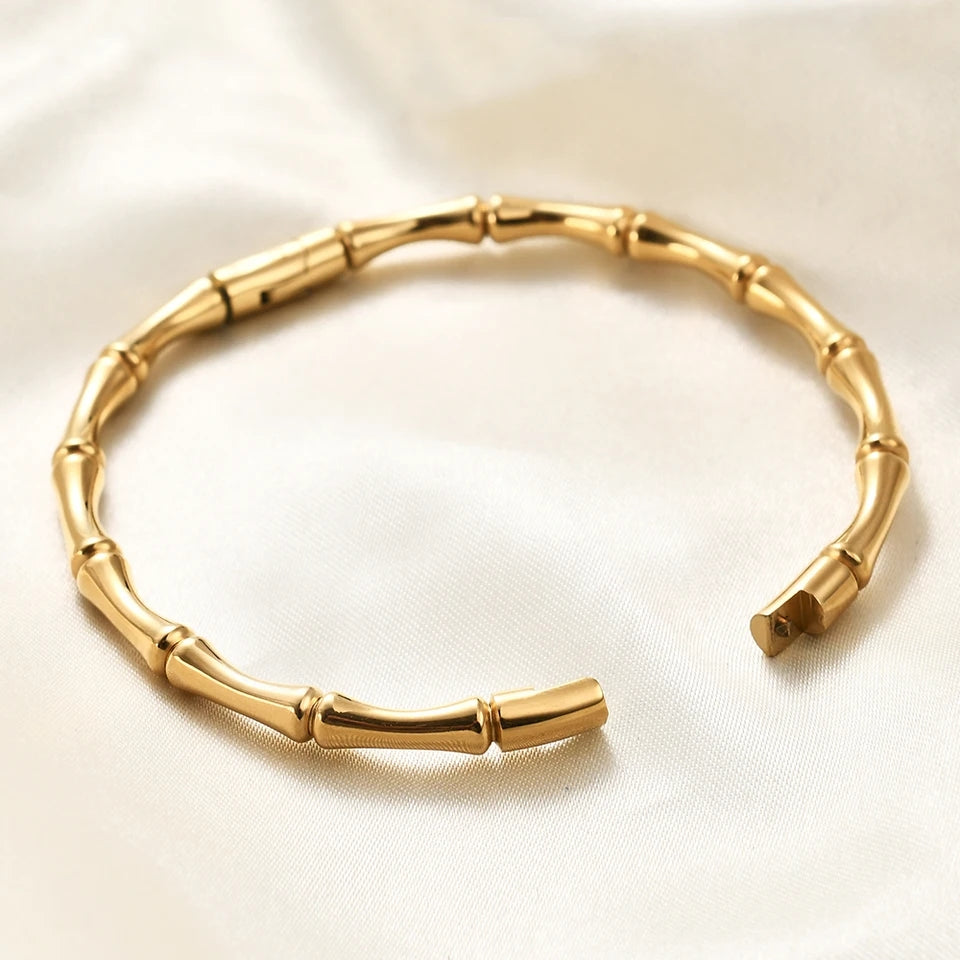 Bamboo Bangle (gold)