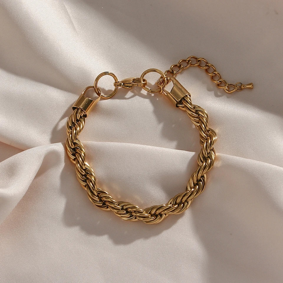 Chunky Rope Chain bracelet